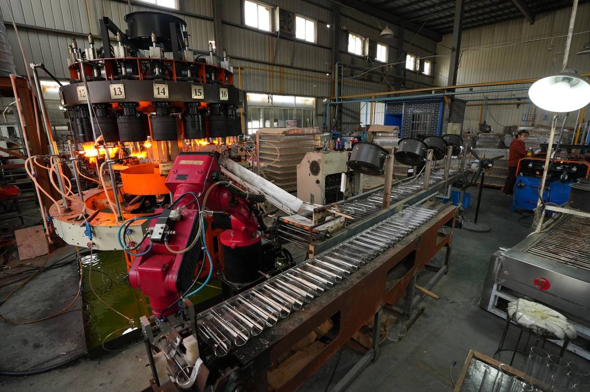Automated press line